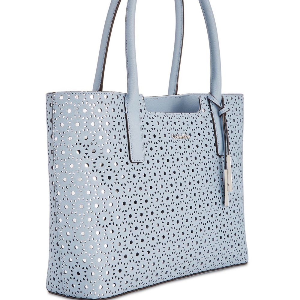 Calvin Klein Saffiano leather tote bag